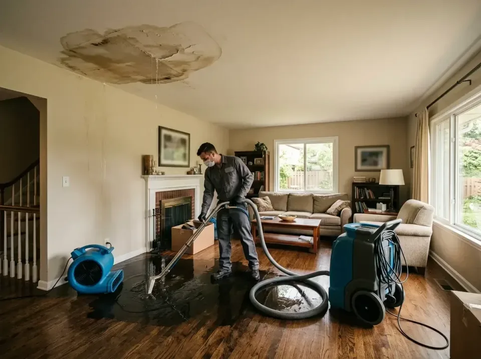 attic-pipe-burst-ceiling-drip-008 — frequently asked questions, Water Damage Restoration & Carpet Care in Scottsbluff, NE